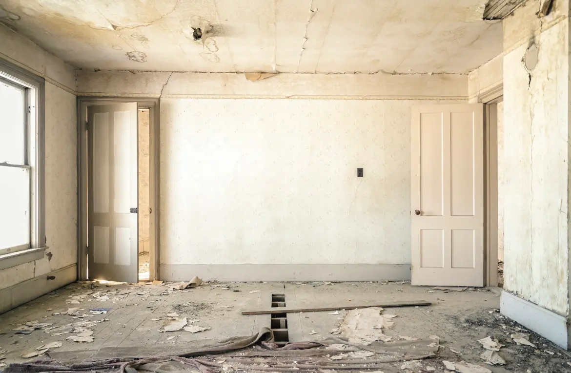 Waste disposal crew managing a cleanout project in Trappe